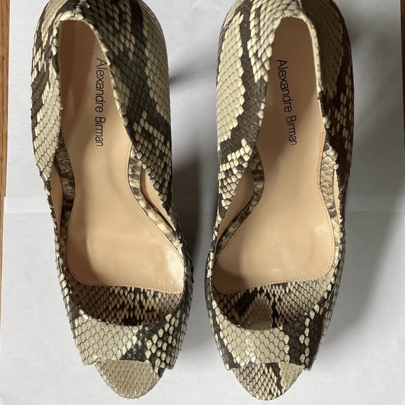 NEW Alexandre Birman platform python pump SIZE 9 - Picture 7 of 8